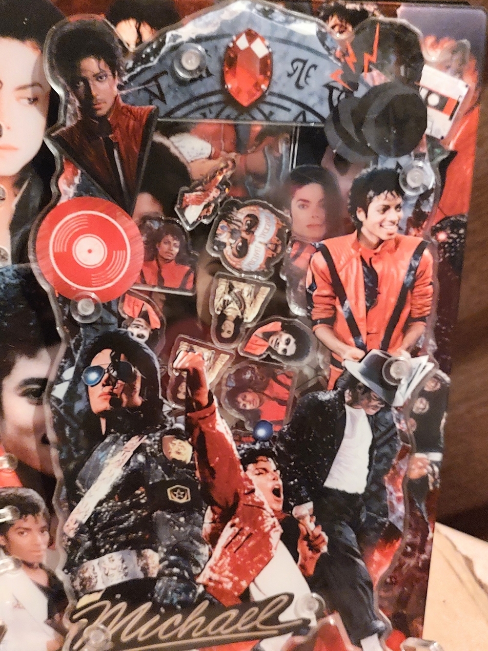 New! Michael Jackson A6 Size Shaker Photo Notebook